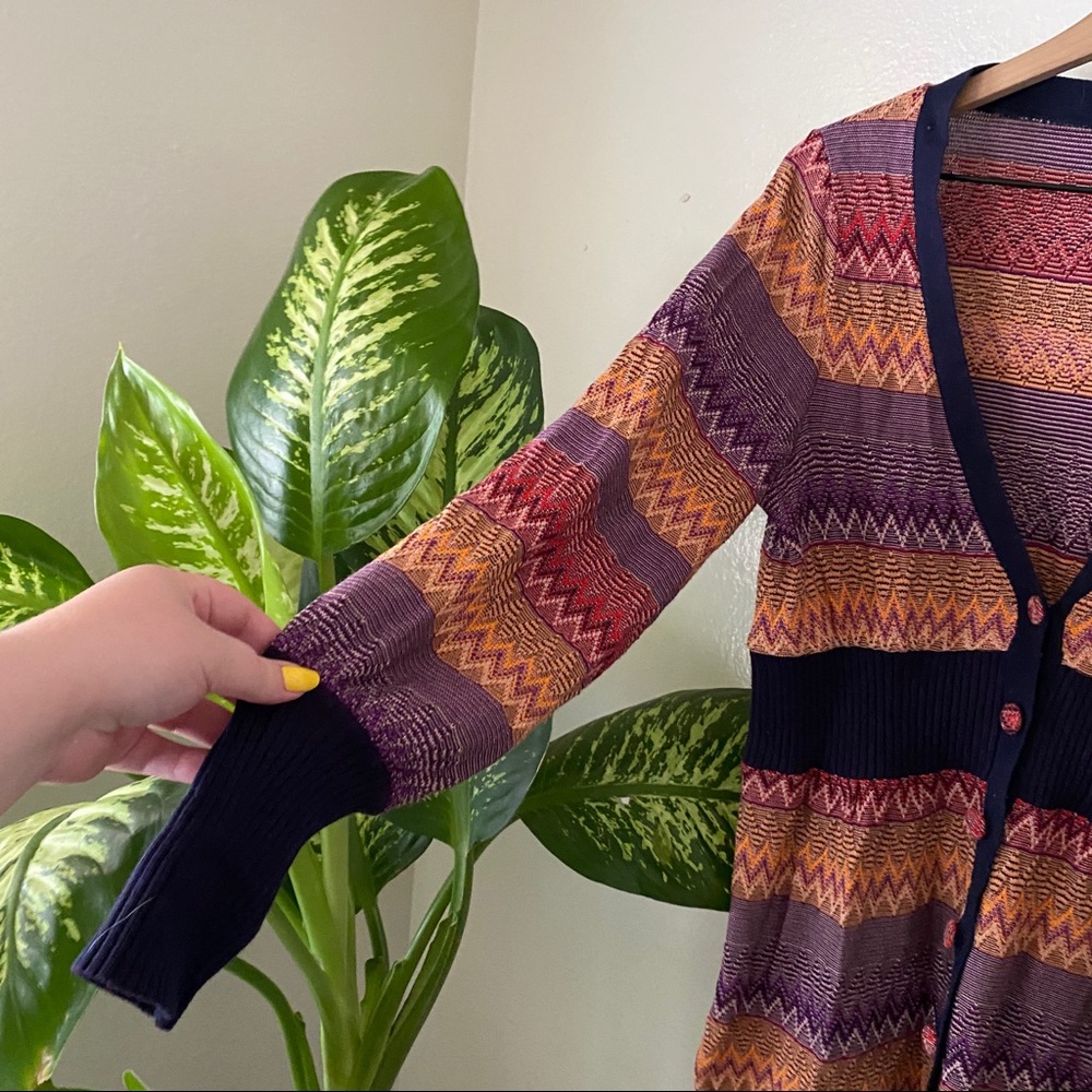 Anthropologie | Fiemma Chevron Cardigan - Picture 5 of 7